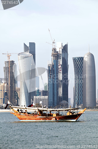 Image of Doha skyline 2012