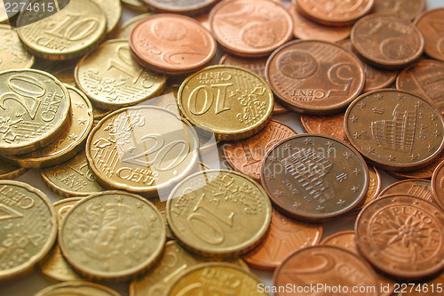Image of Euro coins