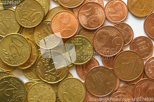 Image of Euro coins