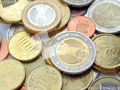 Image of Euro coins