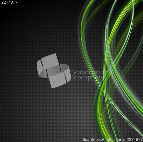 Image of Abstract wavy design