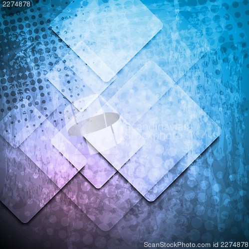 Image of Colourful grunge technology design