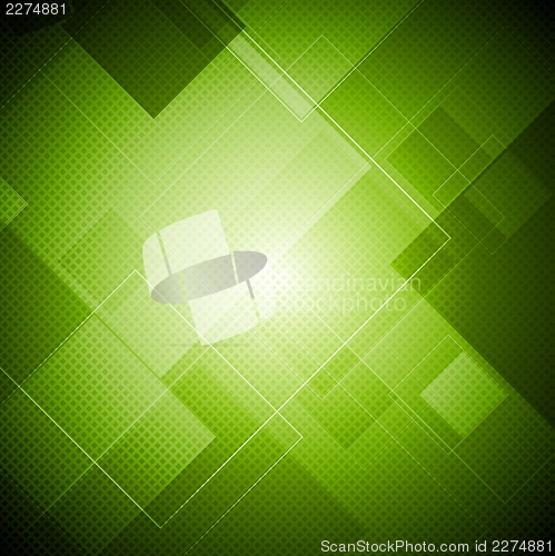 Image of Abstract vibrant tech vector