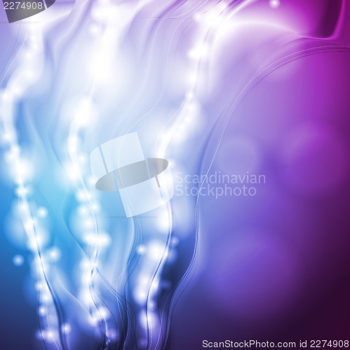 Image of Vibrant shiny abstract background