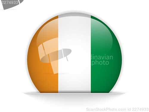 Image of Ireland Flag Glossy Button