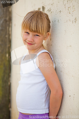 Image of Portrait of young girl