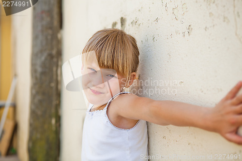 Image of Portrait of young girl