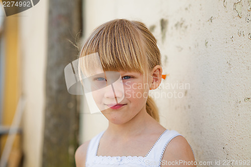 Image of Portrait of young girl