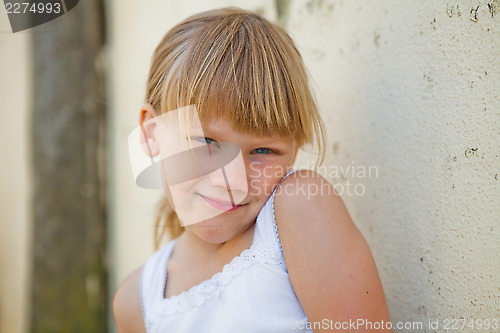 Image of Portrait of young girl