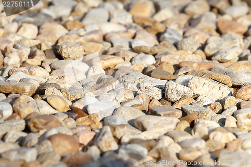 Image of pebbles with shallow focus