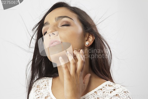 Image of real beautiful young girl