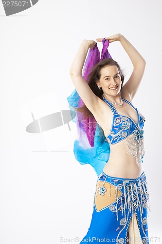 Image of belly dancer woman