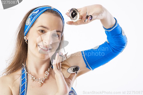 Image of belly dancer woman