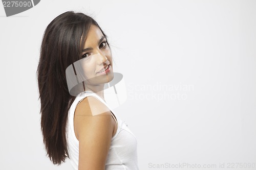Image of real beautiful young girl