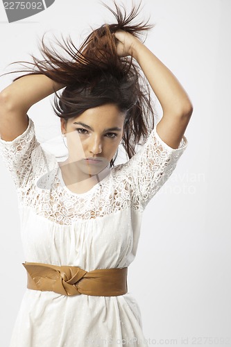 Image of real beautiful young girl