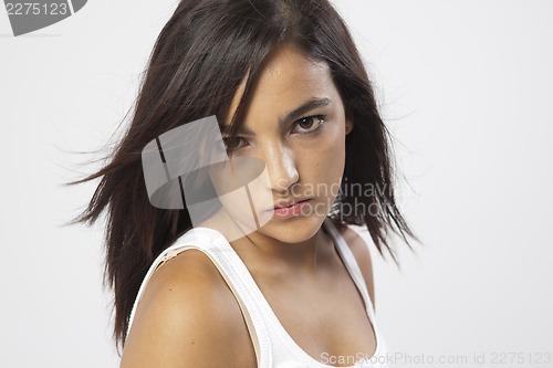 Image of real beautiful young girl