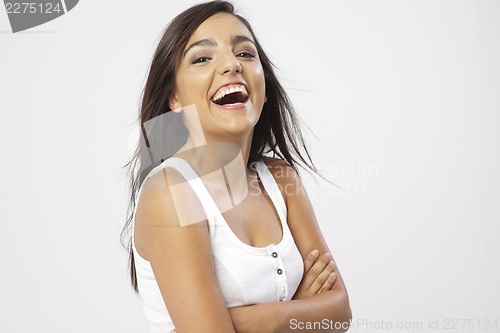 Image of real beautiful young girl