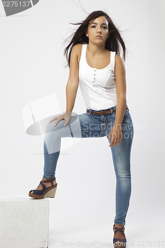 Image of real beautiful young girl