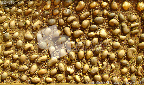 Image of golden stones
