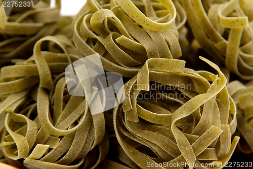 Image of A background of tagliatelle paglia e fieno