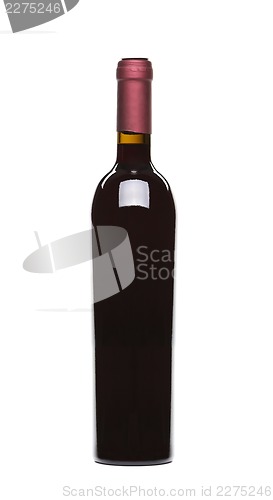 Image of red wine bottle