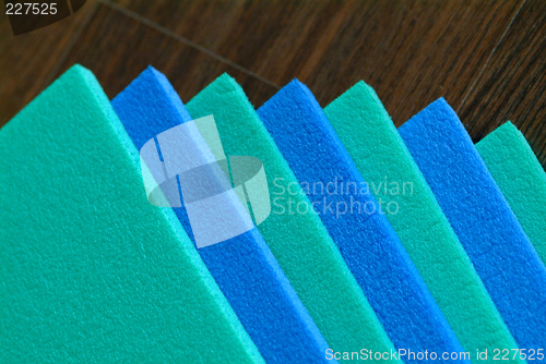 Image of parade of mats