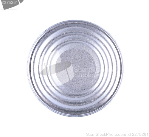 Image of canned food isolated close-up