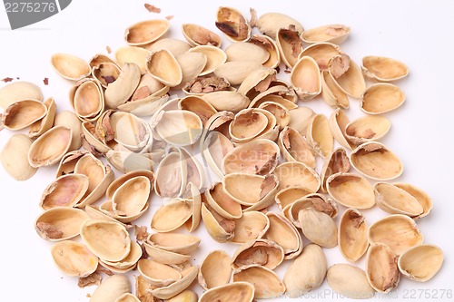 Image of Many pistachio shells