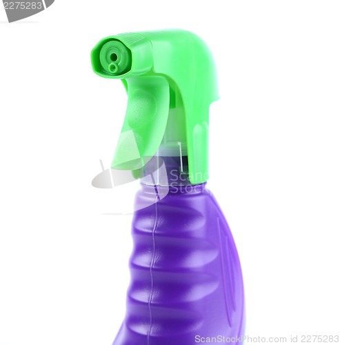 Image of Spray from a bottle of cleaner