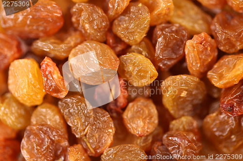 Image of Golden raisins background