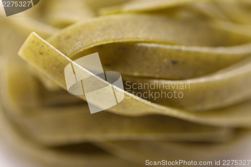 Image of Yellow tagliatelle