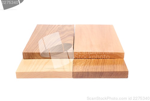 Image of Four ends boards (acacia, oak, elm, lime)