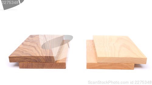 Image of Two boards (acacia, oak) and two boards