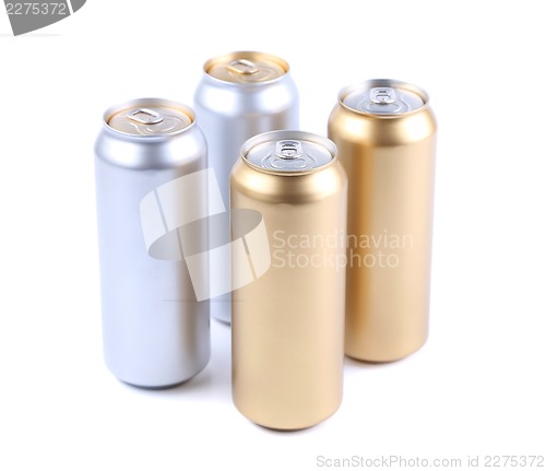 Image of Blank aluminum soda can