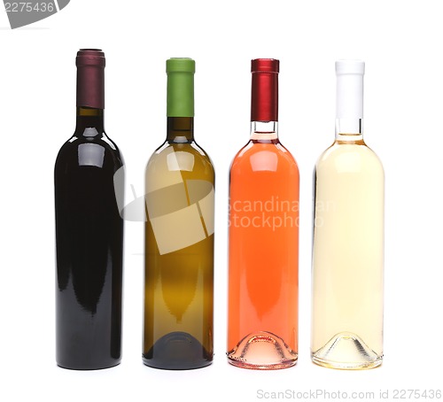 Image of A set of four kinds of wine