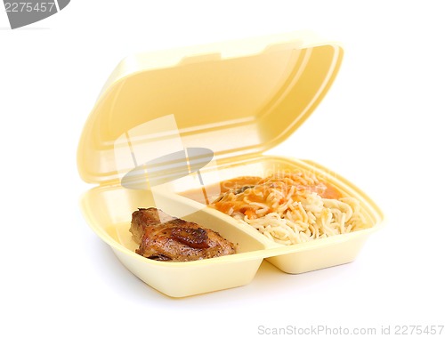 Image of A chicken take away