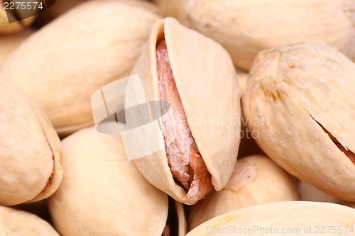Image of shelled pistachio close-up
