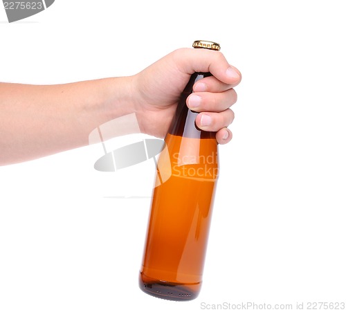 Image of beer bottle hand