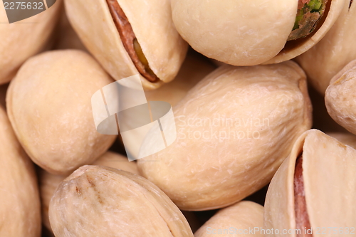 Image of shelled pistachio close-up