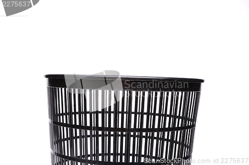 Image of A top plastic trash can