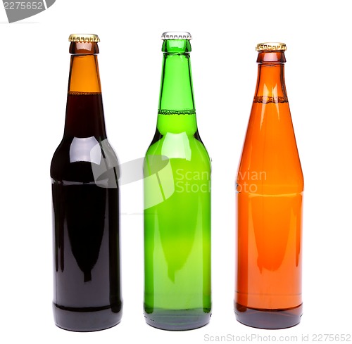 Image of Three bottles of beer