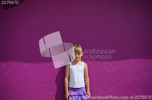 Image of Portrait of young girl