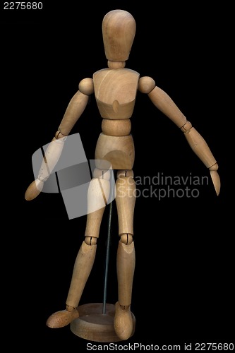 Image of Wooden pose puppet (manikin)