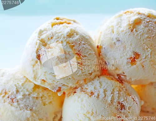 Image of ice cream closeup