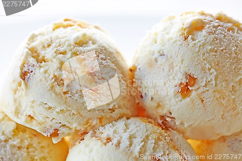 Image of ice cream closeup