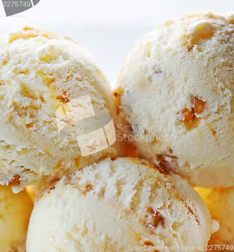Image of ice cream closeup