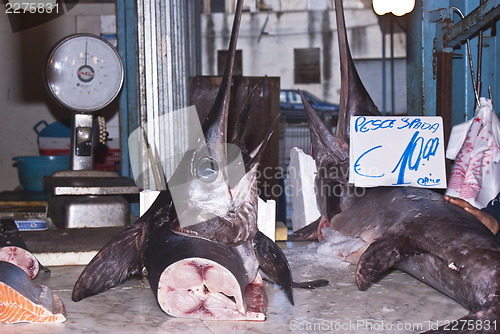 Image of Swordfish for sale at market