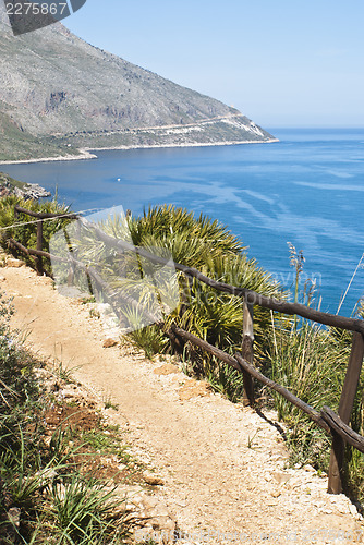 Image of path of Zingaro Natural Reserve