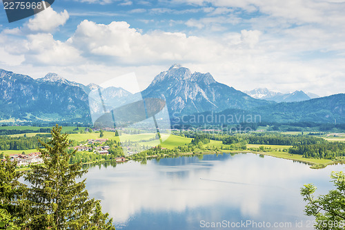 Image of Lake Hopfensee in Bavaria