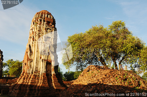 Image of Ancient wat in Thailand